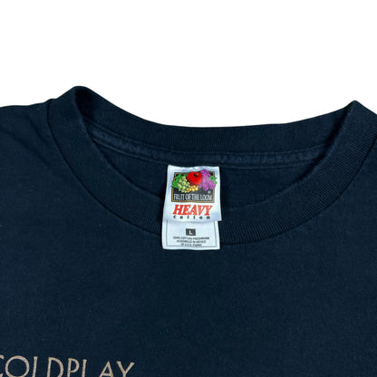 Vintage 2003 Coldplay A Rush Of Blood To The Head faded band tee (L)
