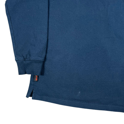 Y2K Spitfire Skateboards Wheels long sleeve rugby polo shirt (L)