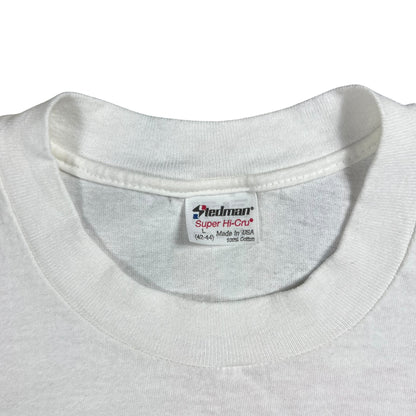 Vintage 90s Coors Light Silver Bullet Darrell Gwynn NASCAR tee (L)