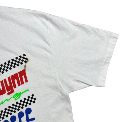Vintage 90s Coors Light Silver Bullet Darrell Gwynn NASCAR tee (L)