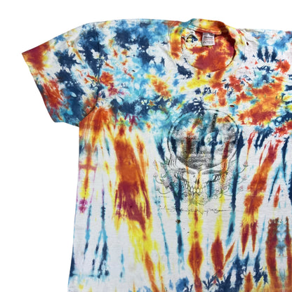 Vintage 80s Grateful Dead Space Your Face tie dye faded distressed band tee (XL)
