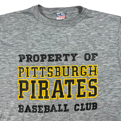 Vintage 80s Property of Pittsburgh Pirates Baseball Club YOUTH MLB tee (YXL)