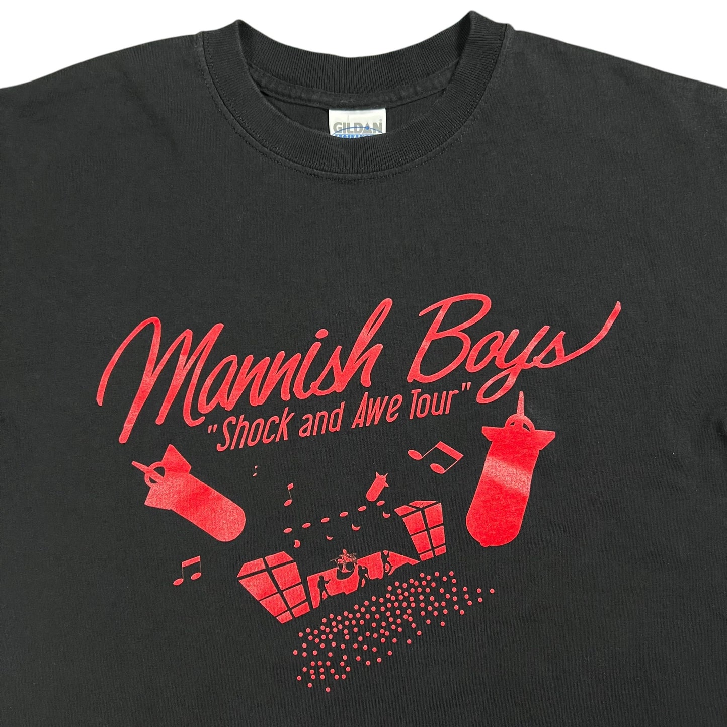 Vintage Y2K Mannish Boys David Bowie band tee (M)