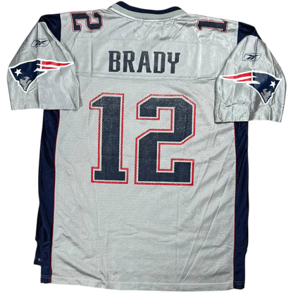 Vintage Y2K Reebok New England Patriots Tom Brady Alternate NFL football jersey (L)