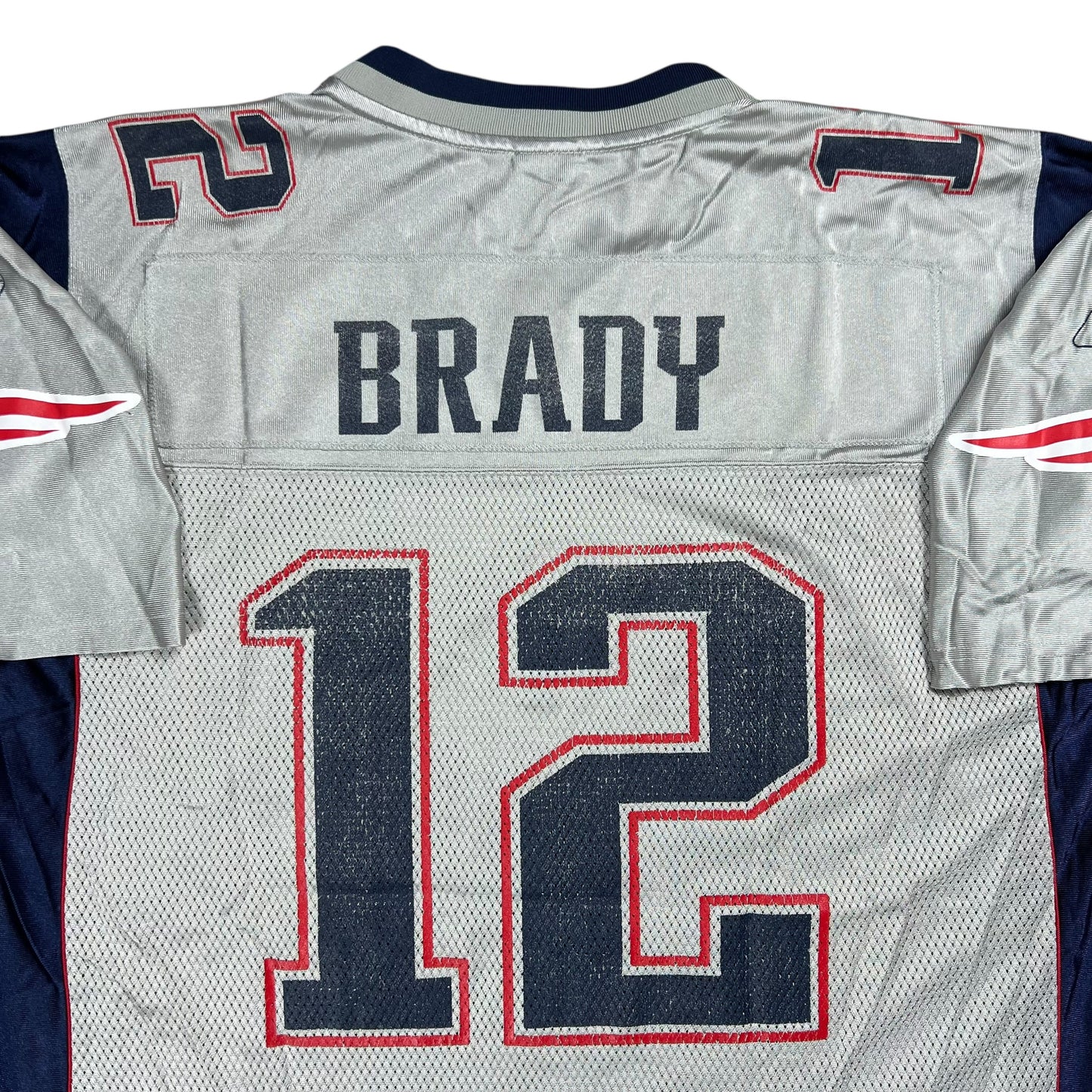Vintage Y2K Reebok New England Patriots Tom Brady Alternate NFL football jersey (L)
