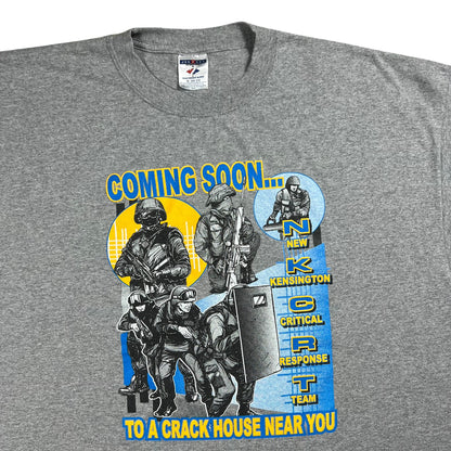 Vintage Y2K Coming soon to a Crackhouse near you Critical Response Team tee (XXL)
