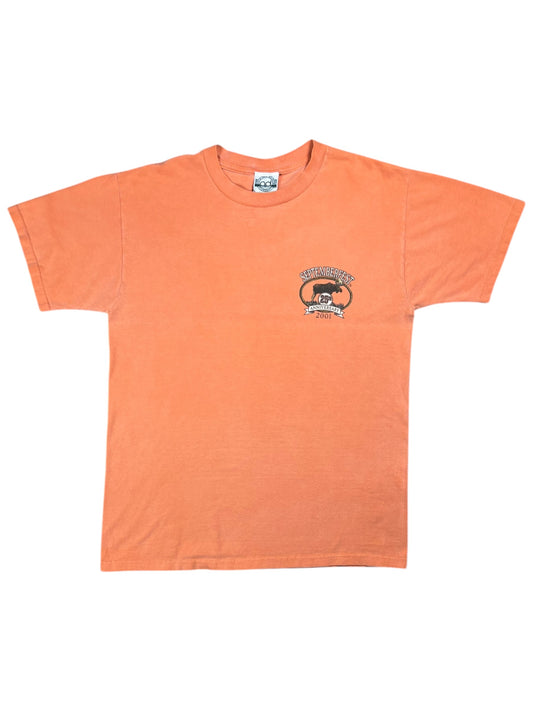 Vintage 2001 Kittery Trading Post Outdoors Outfitters Maine faded tee (M)