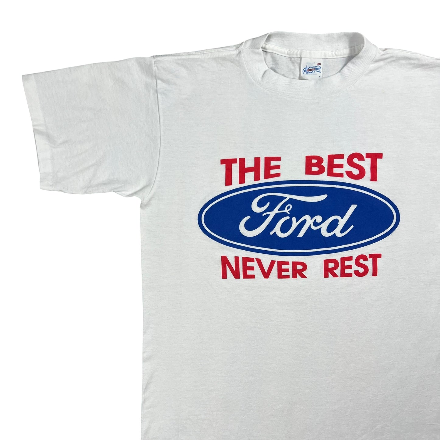 Vintage 90s Ford The Best Never Rest car tee (L)