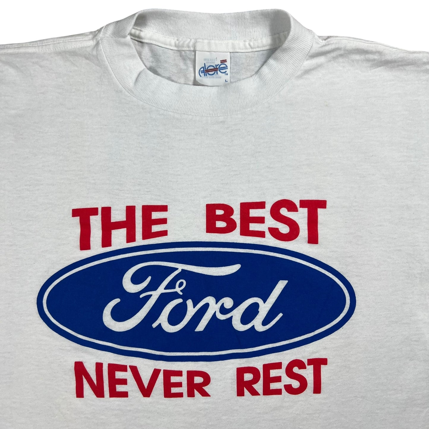 Vintage 90s Ford The Best Never Rest car tee (L)