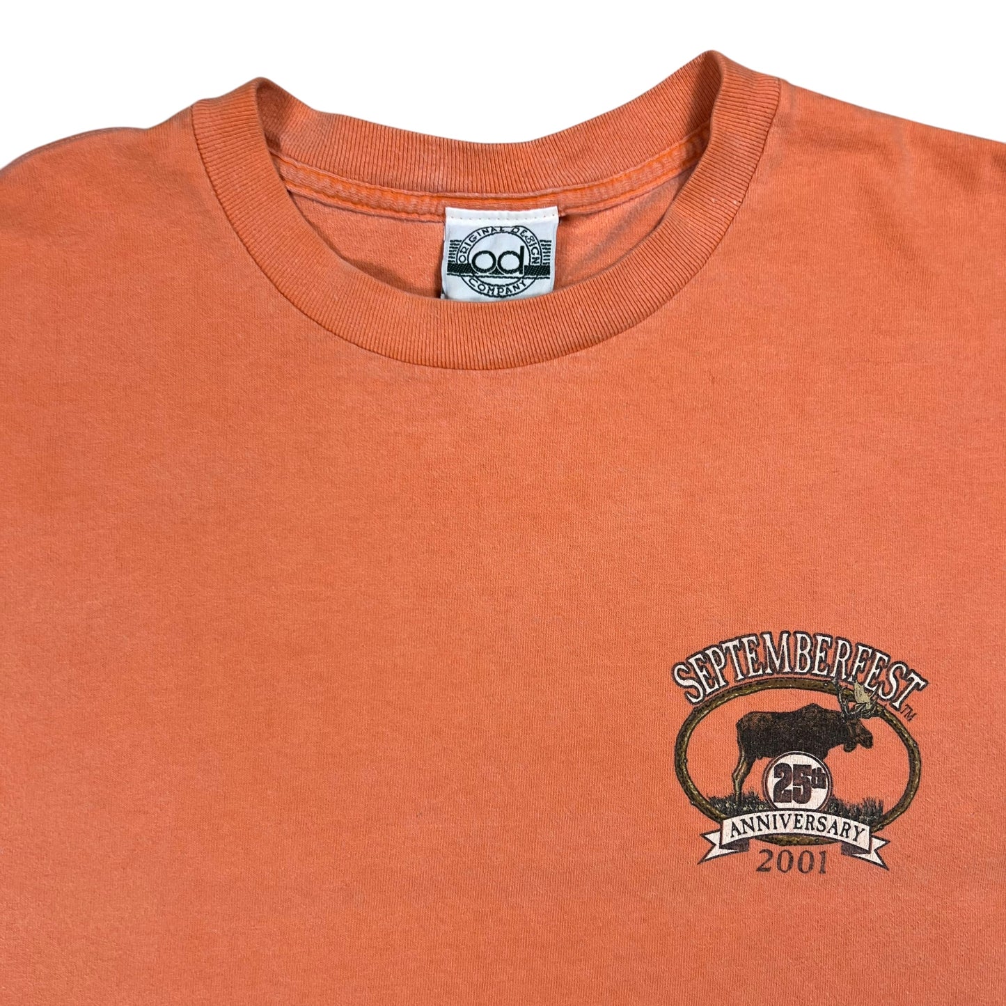 Vintage 2001 Kittery Trading Post Outdoors Outfitters Maine faded tee (M)