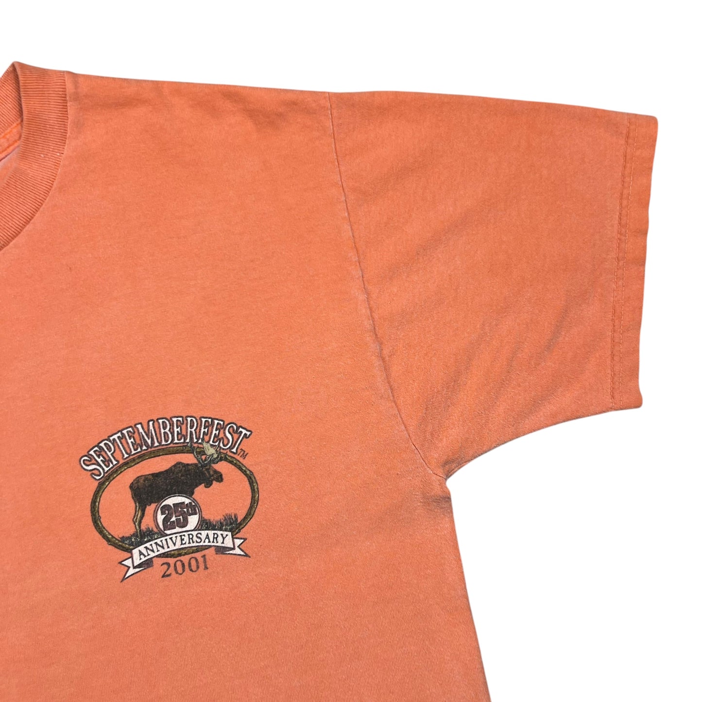 Vintage 2001 Kittery Trading Post Outdoors Outfitters Maine faded tee (M)
