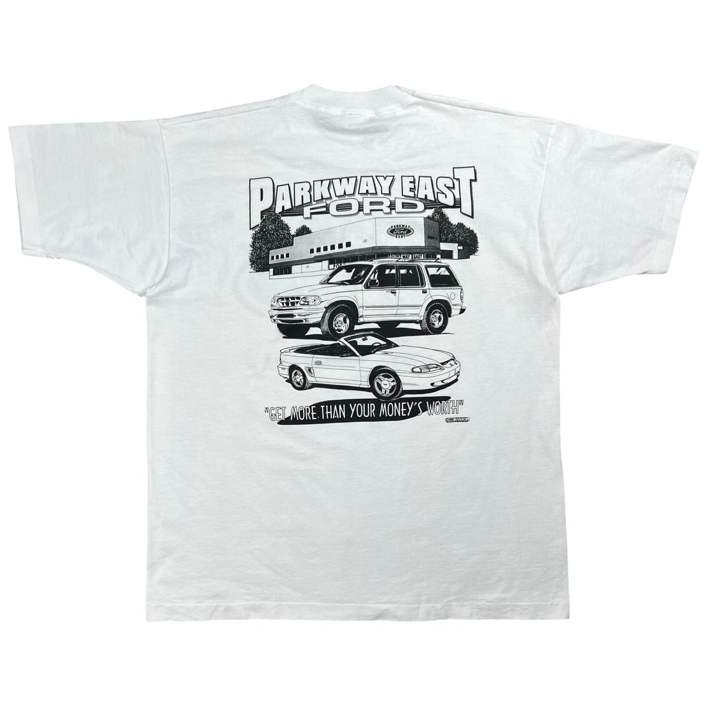 Vintage 1996 Ford Parkway East Pittsburgh, PA car tee (XL)