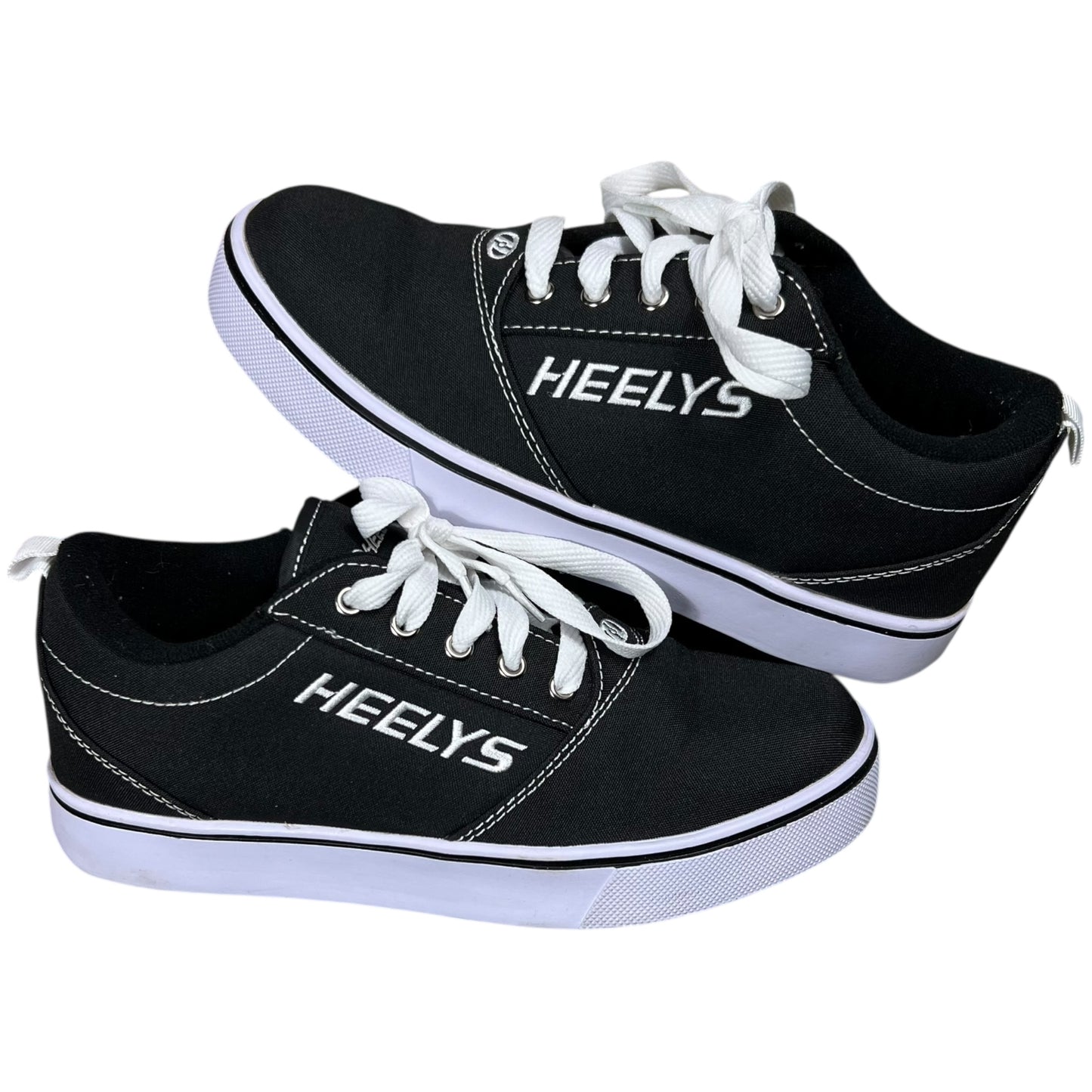 Y2K Heely’s Pro 20 The Original Wheeled Shoe Black White Sneakers (7M)