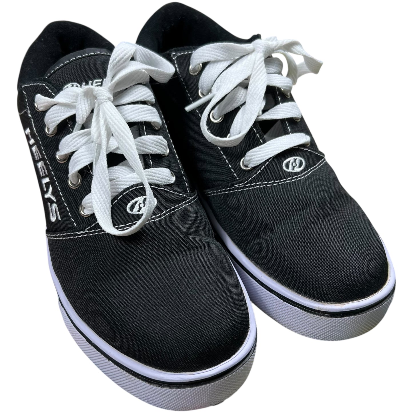 Y2K Heely’s Pro 20 The Original Wheeled Shoe Black White Sneakers (7M)