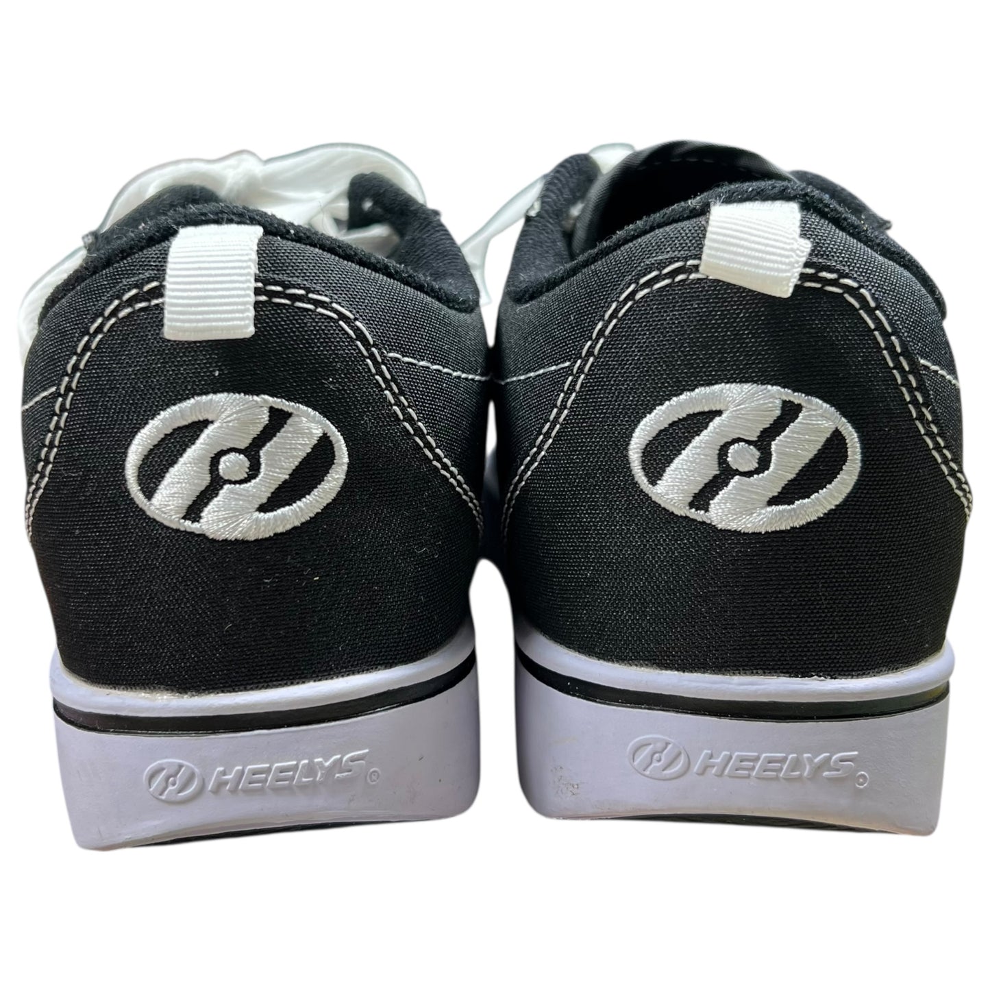 Y2K Heely’s Pro 20 The Original Wheeled Shoe Black White Sneakers (7M)