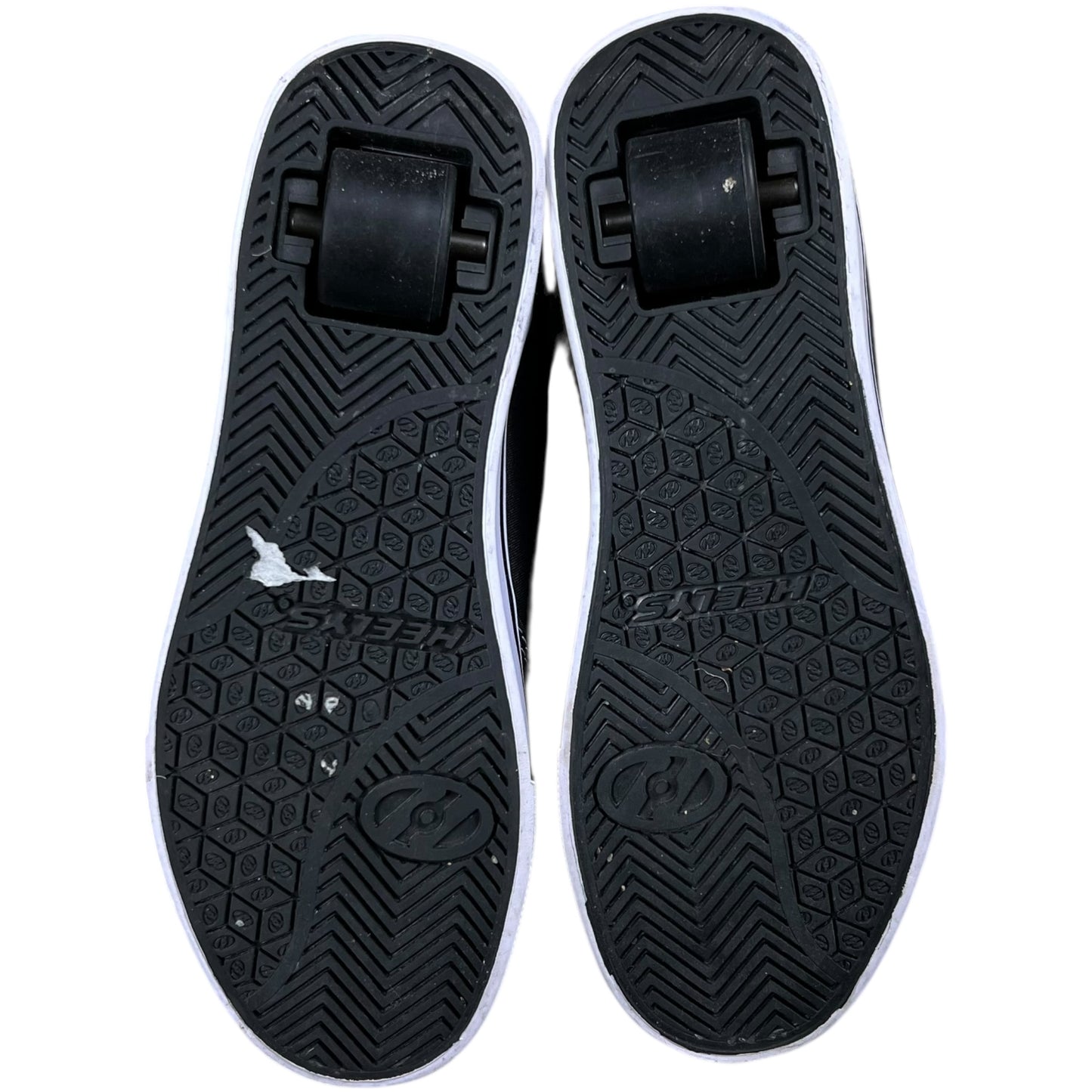 Y2K Heely’s Pro 20 The Original Wheeled Shoe Black White Sneakers (7M)