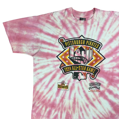Vintage 1994 Pittsburgh Pirates MLB All Star Game tie dye tee (L/XL)
