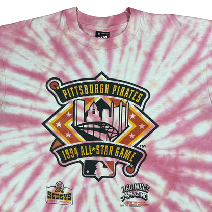 Vintage 1994 Pittsburgh Pirates MLB All Star Game tie dye tee (L/XL)