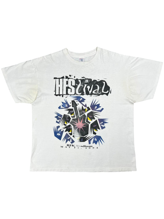 Vintage 1994 HFStival Meat Puppets Violent Femmes Pavement band tee (XL)