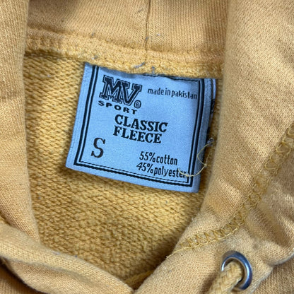 Y2K Pitt University of Pittsburgh 1787 yellow hoodie (S/M)