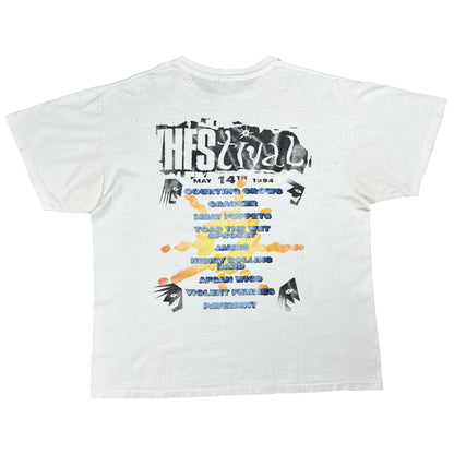 Vintage 1994 HFStival Meat Puppets Violent Femmes Pavement band tee (XL)