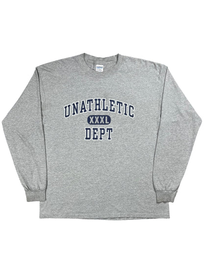 Vintage Y2K Unathletic Dept XXXL parody long sleeve tee (XL)