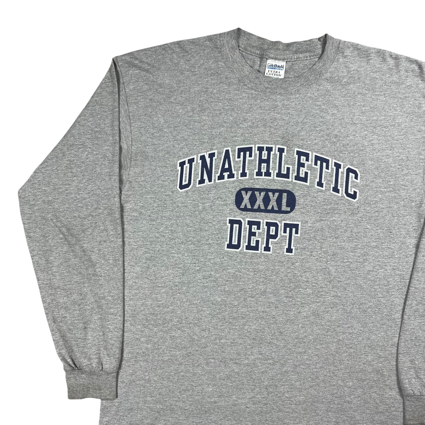 Vintage Y2K Unathletic Dept XXXL parody long sleeve tee (XL)
