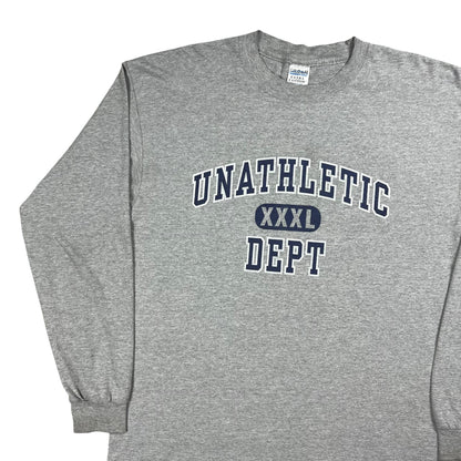 Vintage Y2K Unathletic Dept XXXL parody long sleeve tee (XL)