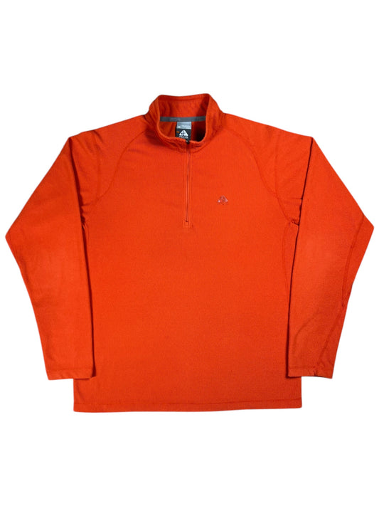 Vintage Y2K Nike ACG All Conditions Gear lightweight orange 1/4 zip (M)