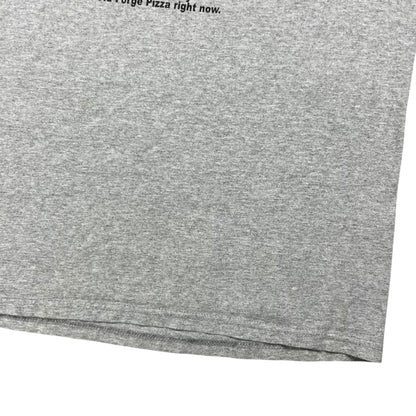 Vintage Y2K John F Kennedy JFK Old Forge Pizza parody tee (XL)