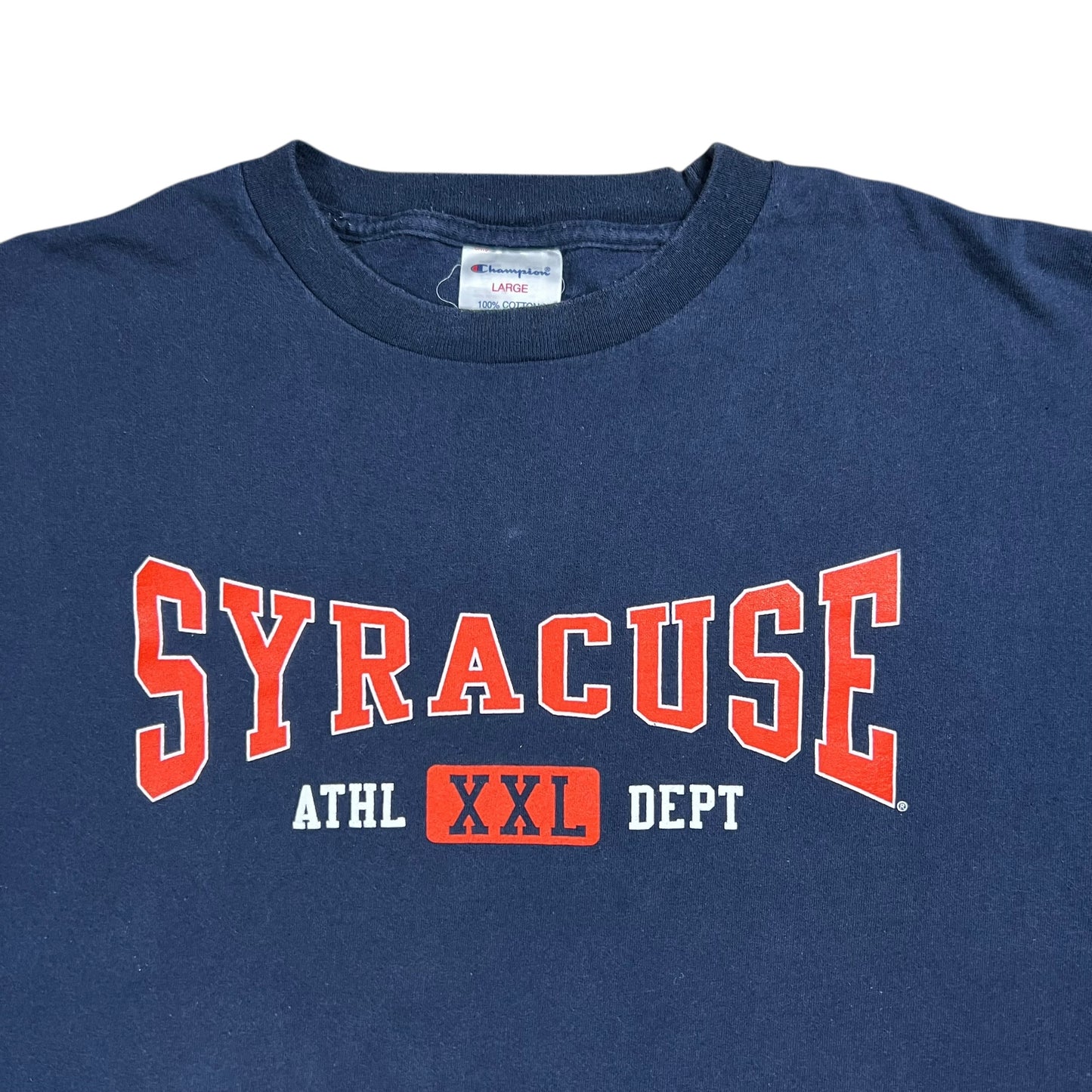 Vintage 90s Champion Syracuse Athletic Dept. XXL tee (L)
