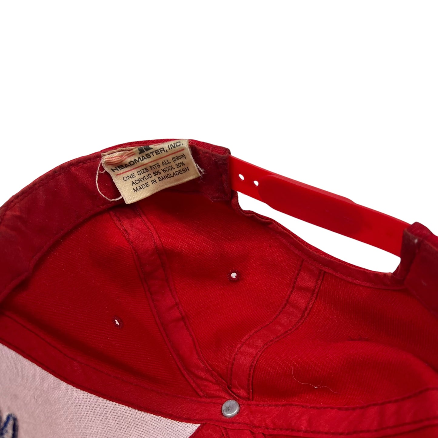 Vintage 90s Blink-182 wool blend band SnapBack