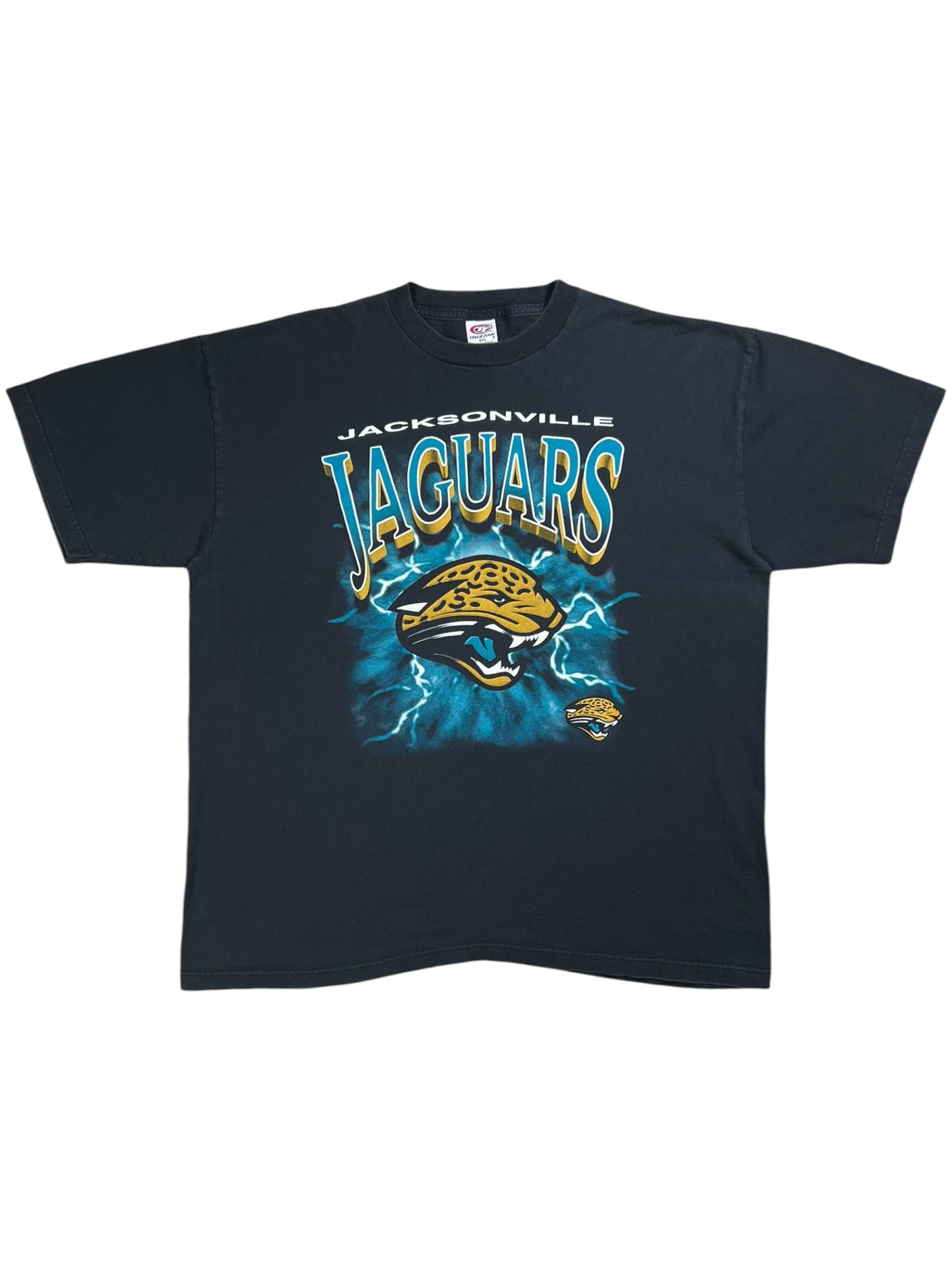 Vintage 90s Jacksonville Jaguars Lightning NFL tee (XXL)