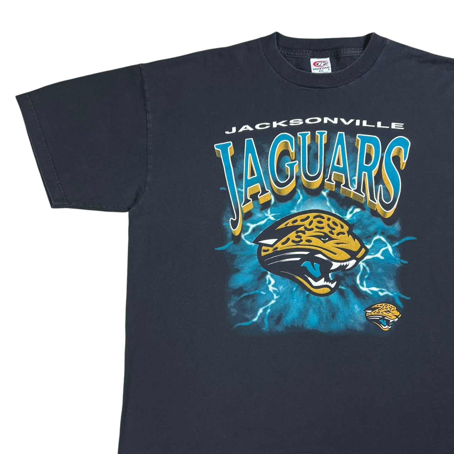Vintage 90s Jacksonville Jaguars Lightning NFL tee (XXL)