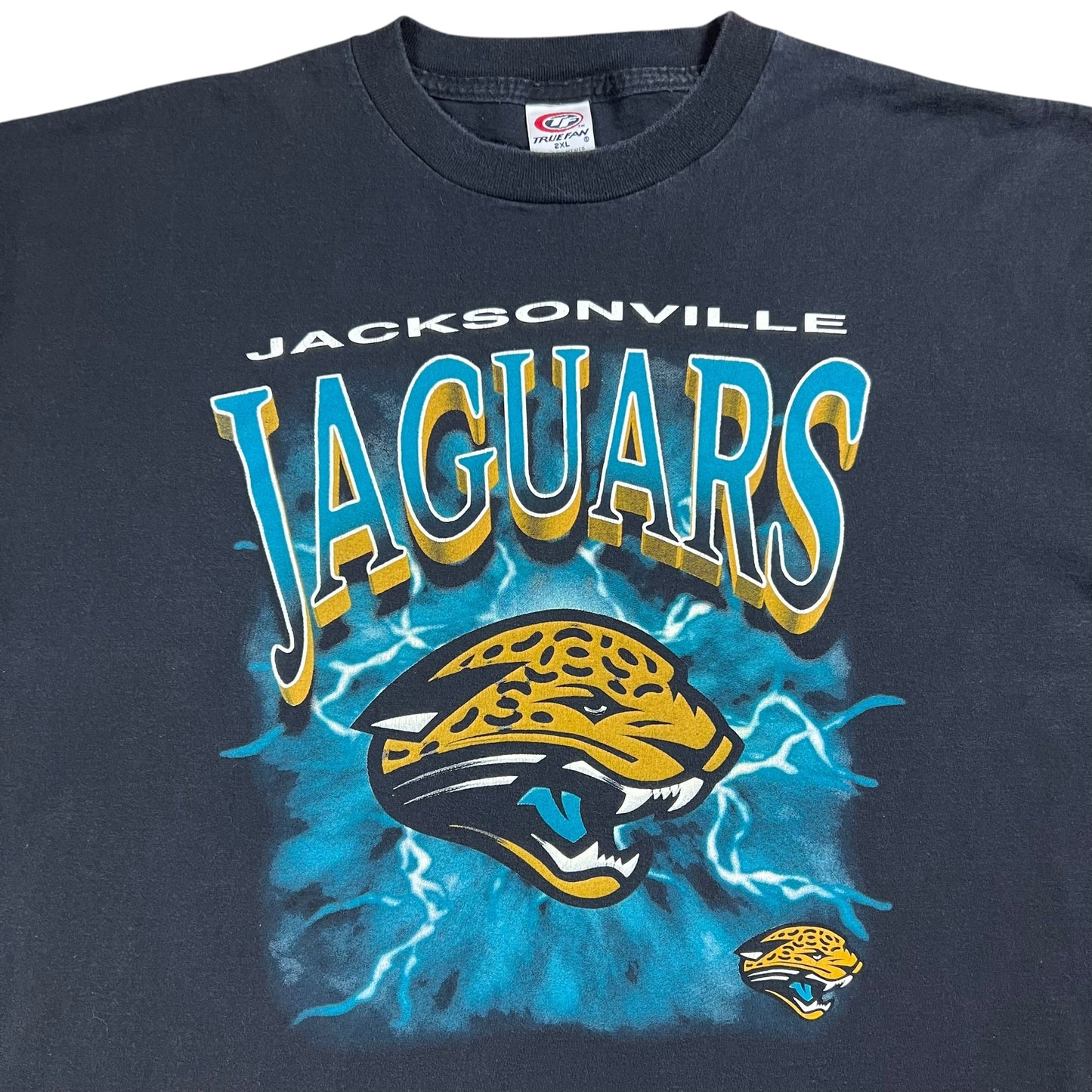 Vintage 90s Jacksonville Jaguars Lightning NFL tee (XXL)