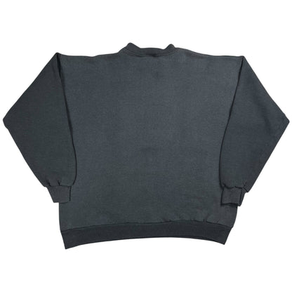 Vintage 90s Harley Davidson Motorcycles faded black crewneck (L)