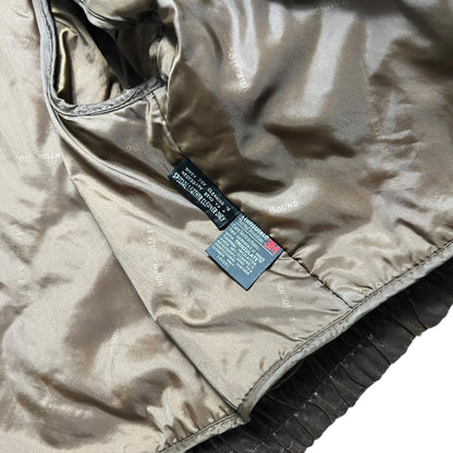 Vintage 90s Wilsons Adventure Bound faded leather jacket (L)