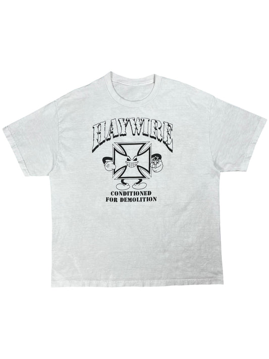 Haywire Conditioned For Demolition Boston Hard Core band tee (XL)
