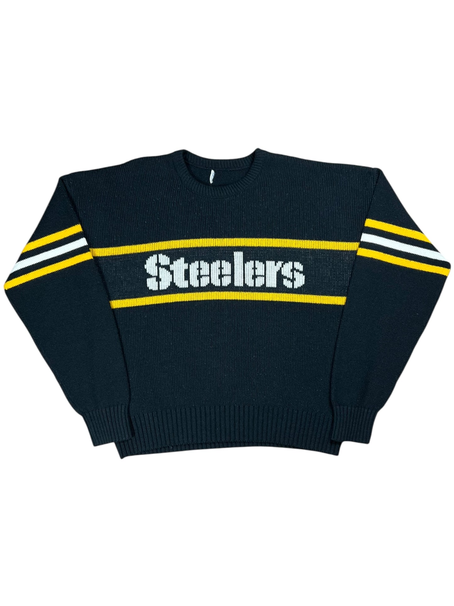Vintage 80s Cliff Engle Pittsburgh Steelers NFL sweater (L)