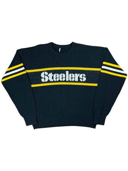 Vintage 80s Cliff Engle Pittsburgh Steelers NFL sweater (L)