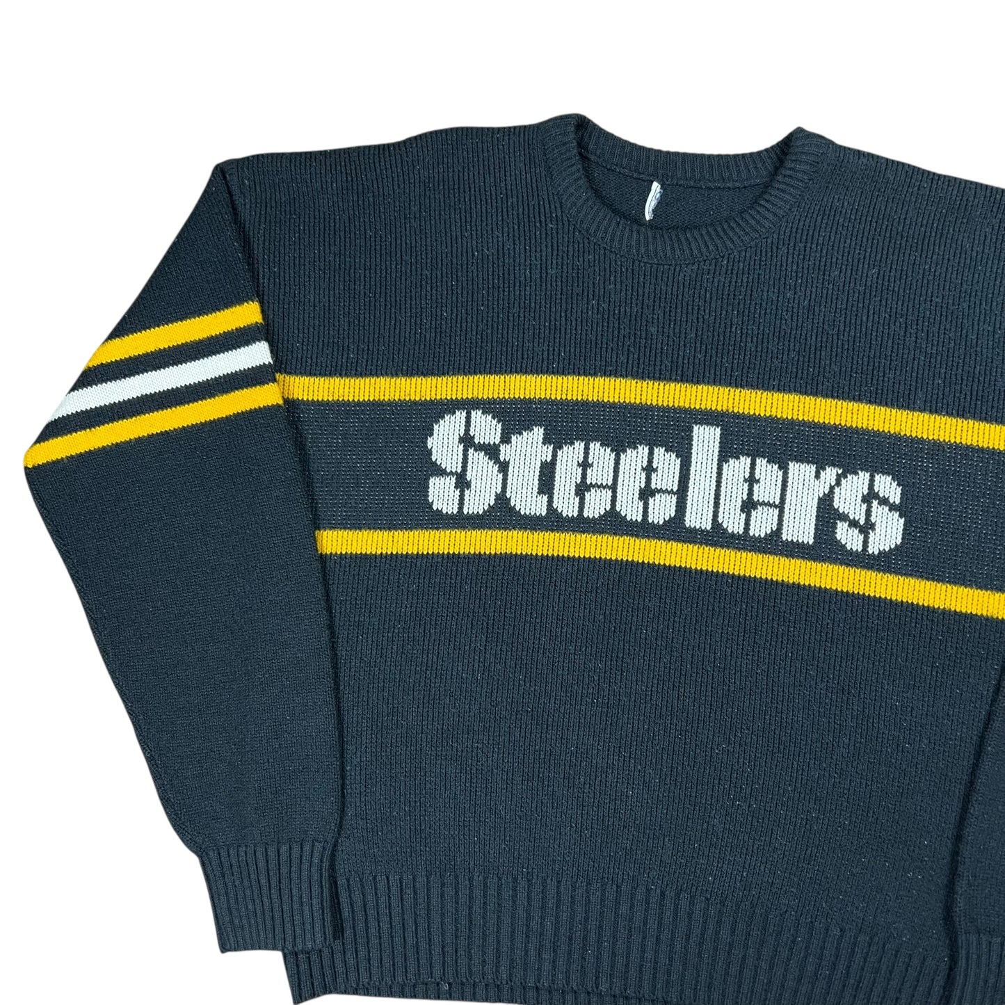 Vintage 80s Cliff Engle Pittsburgh Steelers NFL sweater (L)