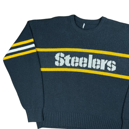 Vintage 80s Cliff Engle Pittsburgh Steelers NFL sweater (L)
