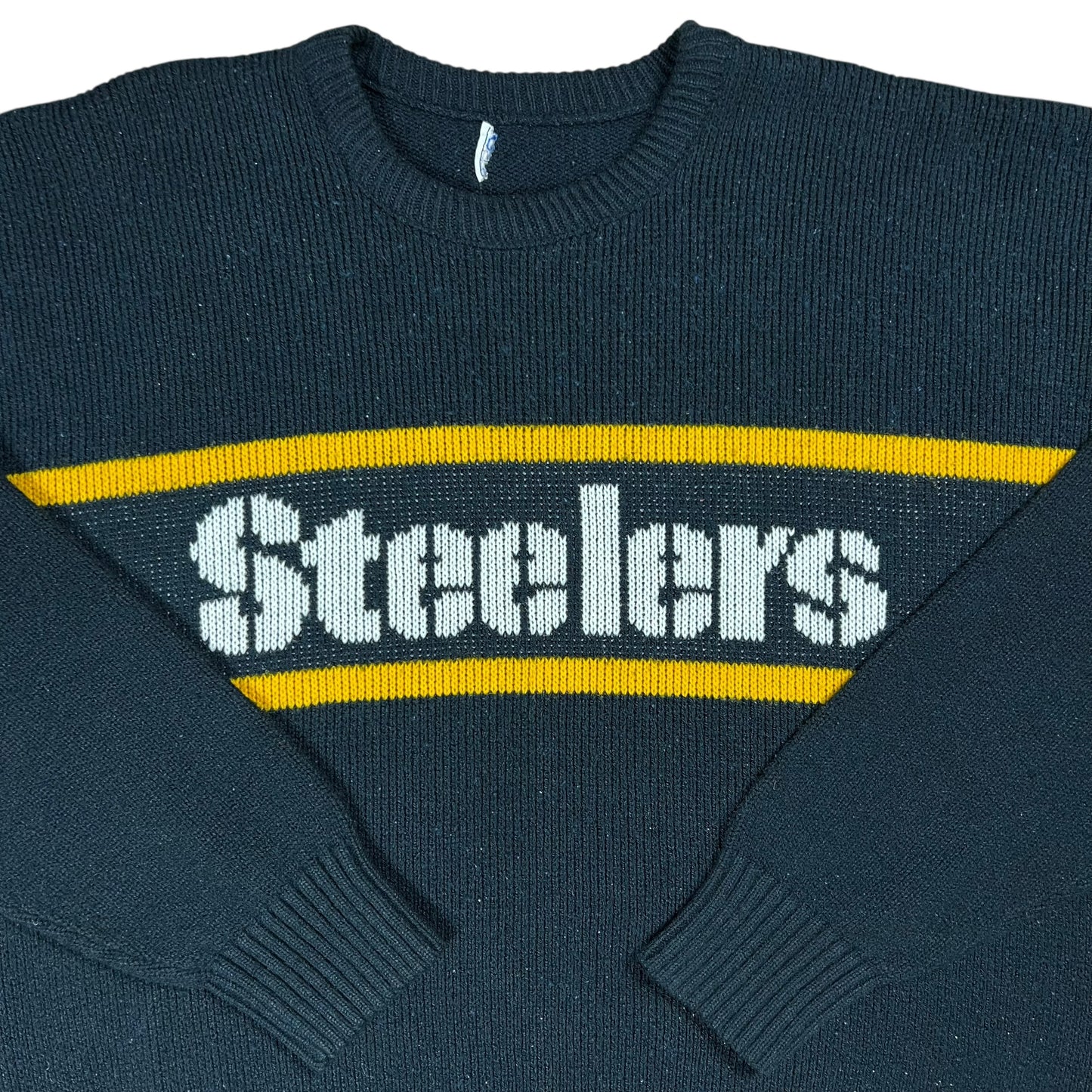 Vintage 80s Cliff Engle Pittsburgh Steelers NFL sweater (L)