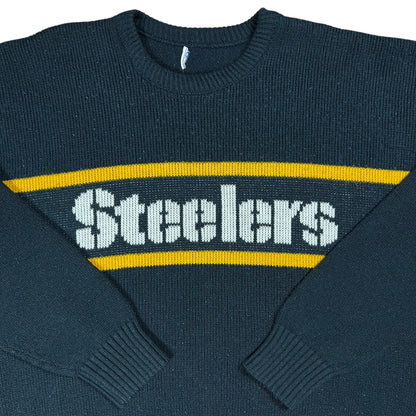 Vintage 80s Cliff Engle Pittsburgh Steelers NFL sweater (L)