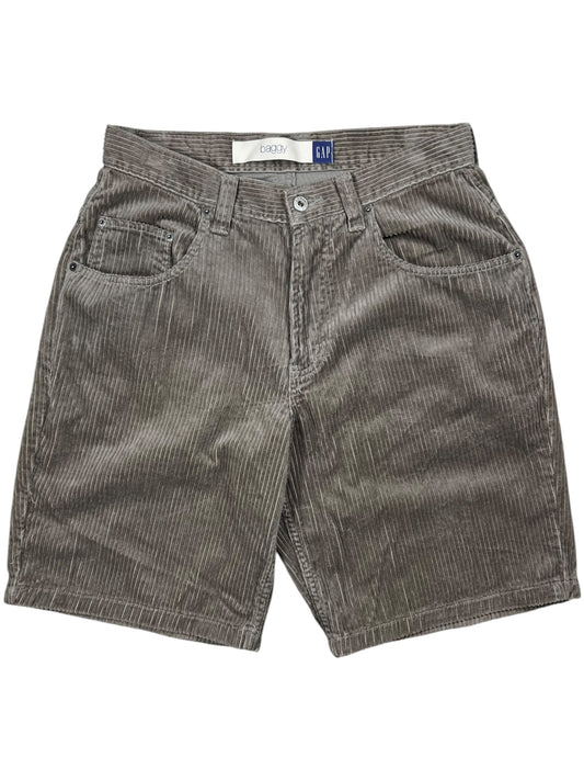 Vintage Y2K GAP Baggy corduroy cord shorts (31)