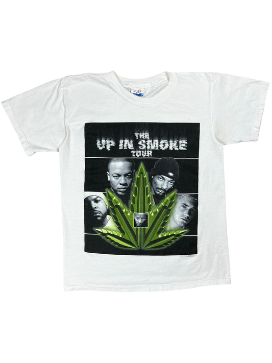 Vintage 2000 Snoop Dogg Eminem Dr. Dre Ice Cube Up in Smoke Tour Rap tee (M)