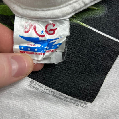 Vintage 2000 Snoop Dogg Eminem Dr. Dre Ice Cube Up in Smoke Tour Rap tee (M)