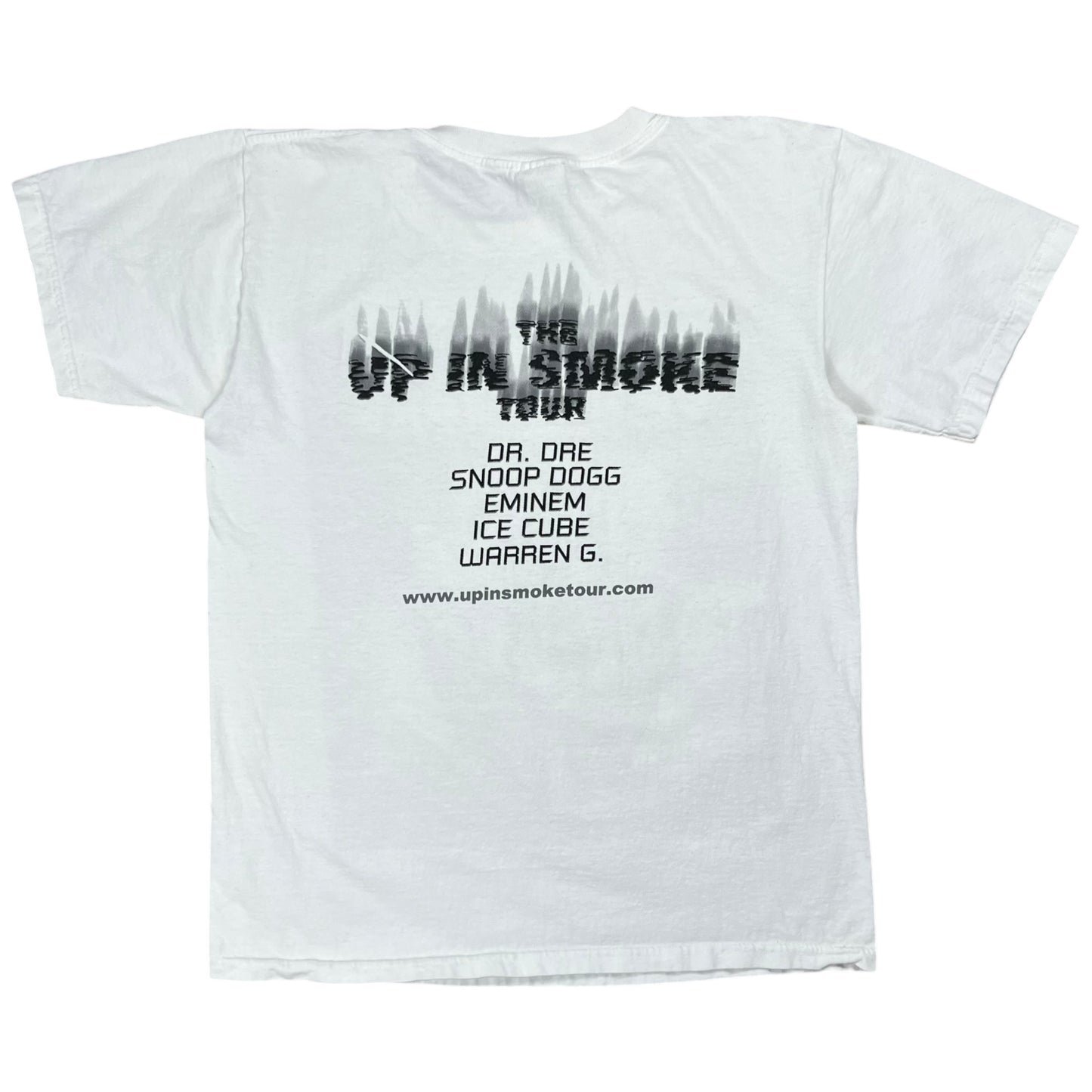 Vintage 2000 Snoop Dogg Eminem Dr. Dre Ice Cube Up in Smoke Tour Rap tee (M)