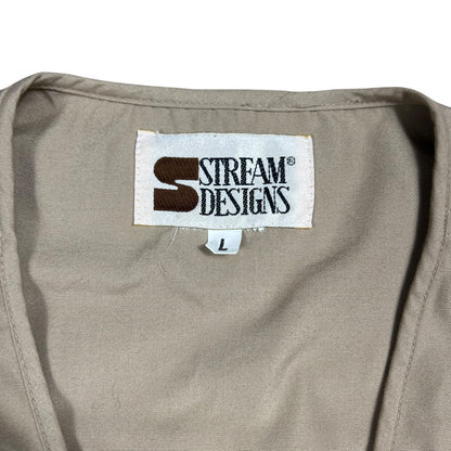 Vintage 90s Sierra Designs multi pocket fishing vest (L)