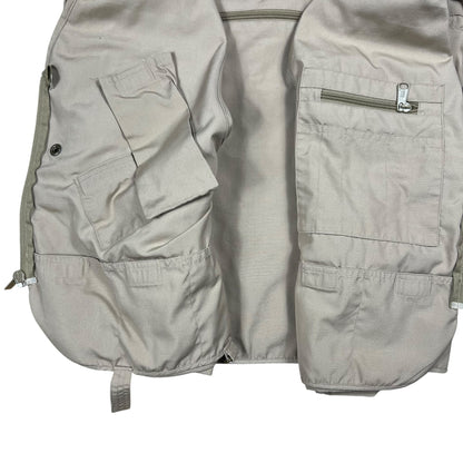 Vintage 90s Sierra Designs multi pocket fishing vest (L)